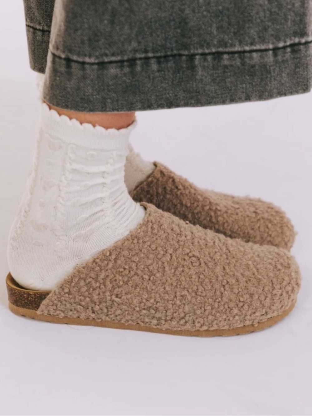 {Seychelles} New Routine Faux Shearling Mule Size 8.5